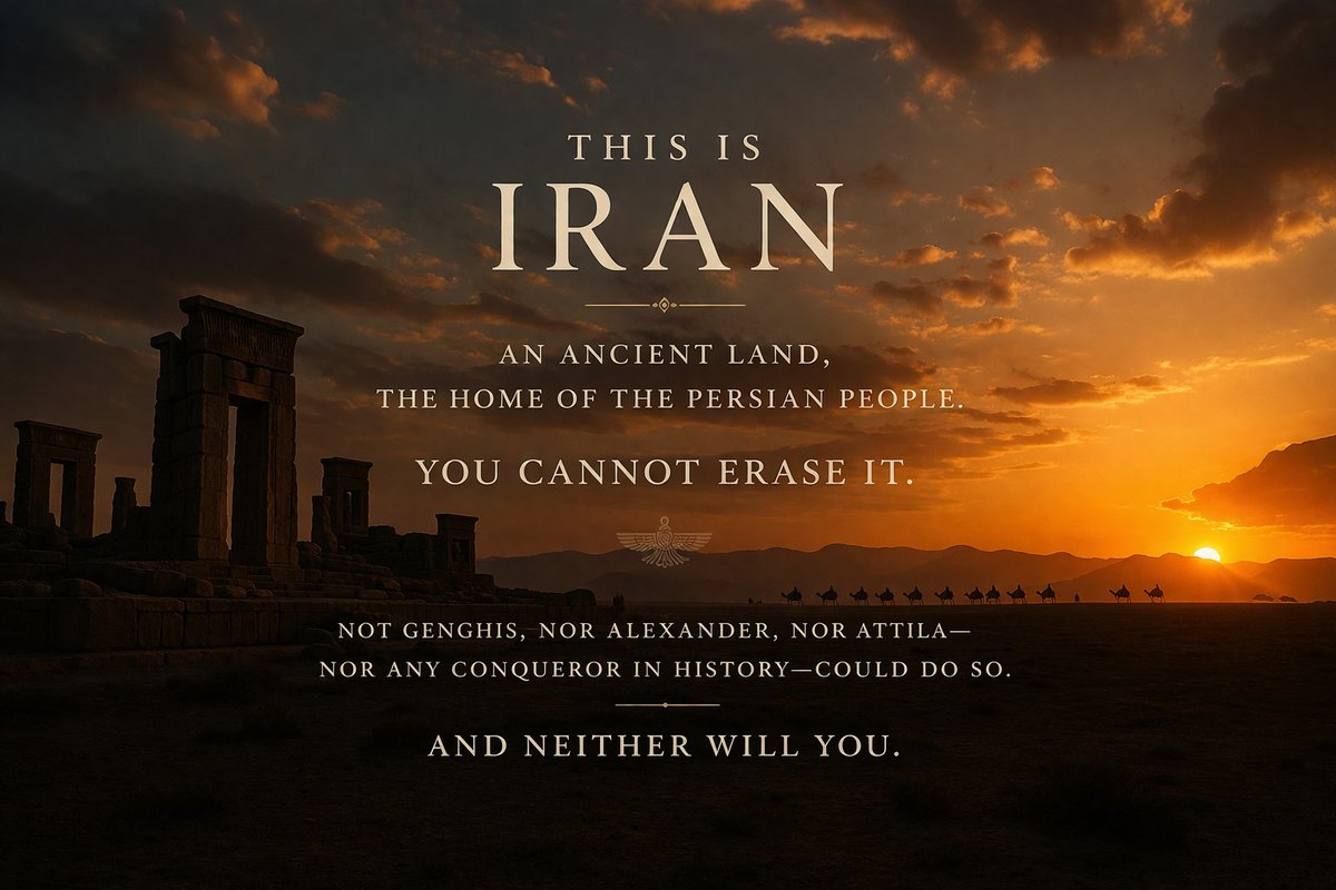 2020202020L's tweet photo. @LindseyGrahamSC @POTUS This is Iran 
Someone like you never can erase this ancient country 
This war is only to serve Netanyahu unsaturable desires to destroy 
This madness should be stopped immediately https://t.co/dPS0pNuaY8