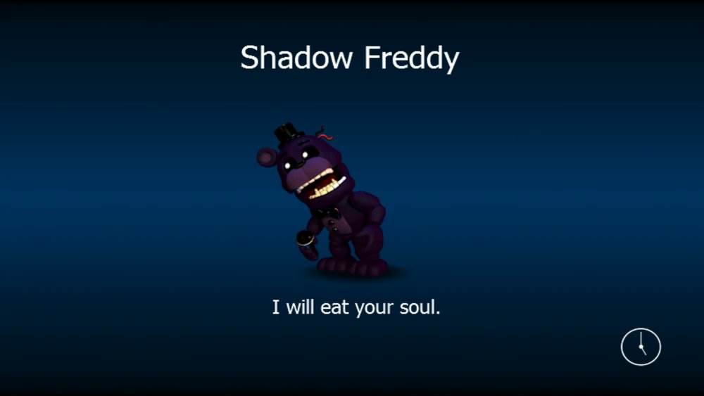 Shadow Freddy tweet media