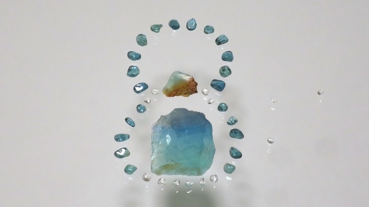 fluorite, common opal, tourmaline, etc.