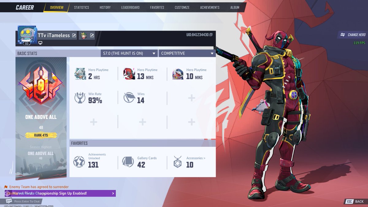 TamelessMR's tweet photo. rank grind https://t.co/Lcv8Kx6Wbz