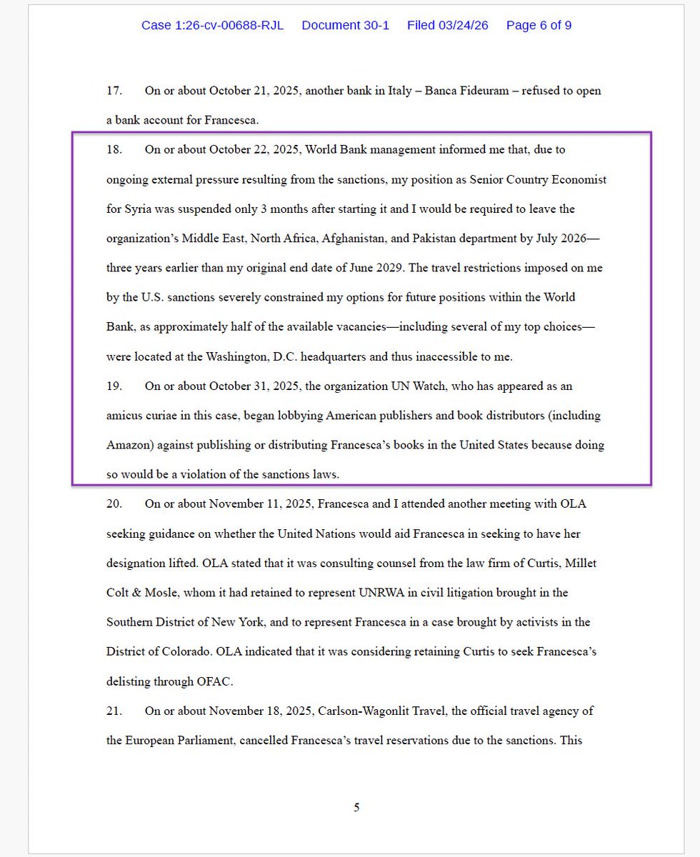 UN Watch tweet media