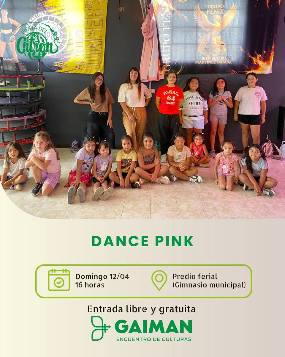 MCSERON's tweet image. @PrensaGaiman #Direccion de Turismo Domingo 12/04 llega el Día 2 de la Fiesta del Citron ✨
Una nueva jornada para disfrutar de espectáculos, baile y música en vivo en el predio ferial del gimnasio municipal 🙌
💻👇
facebook.com/share/p/1CY4Y3…