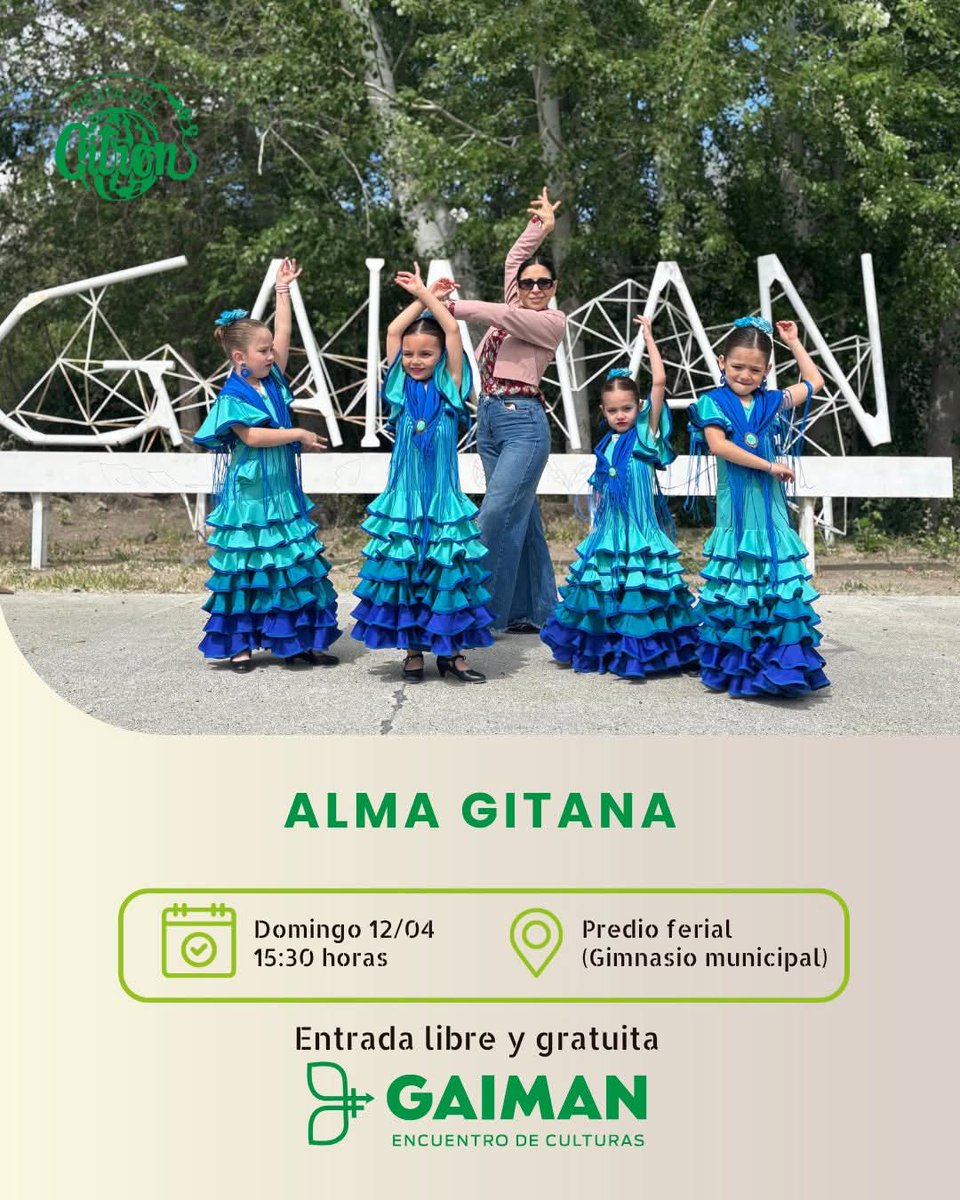 MCSERON's tweet image. @PrensaGaiman #Direccion de Turismo Domingo 12/04 llega el Día 2 de la Fiesta del Citron ✨
Una nueva jornada para disfrutar de espectáculos, baile y música en vivo en el predio ferial del gimnasio municipal 🙌
💻👇
facebook.com/share/p/1CY4Y3…