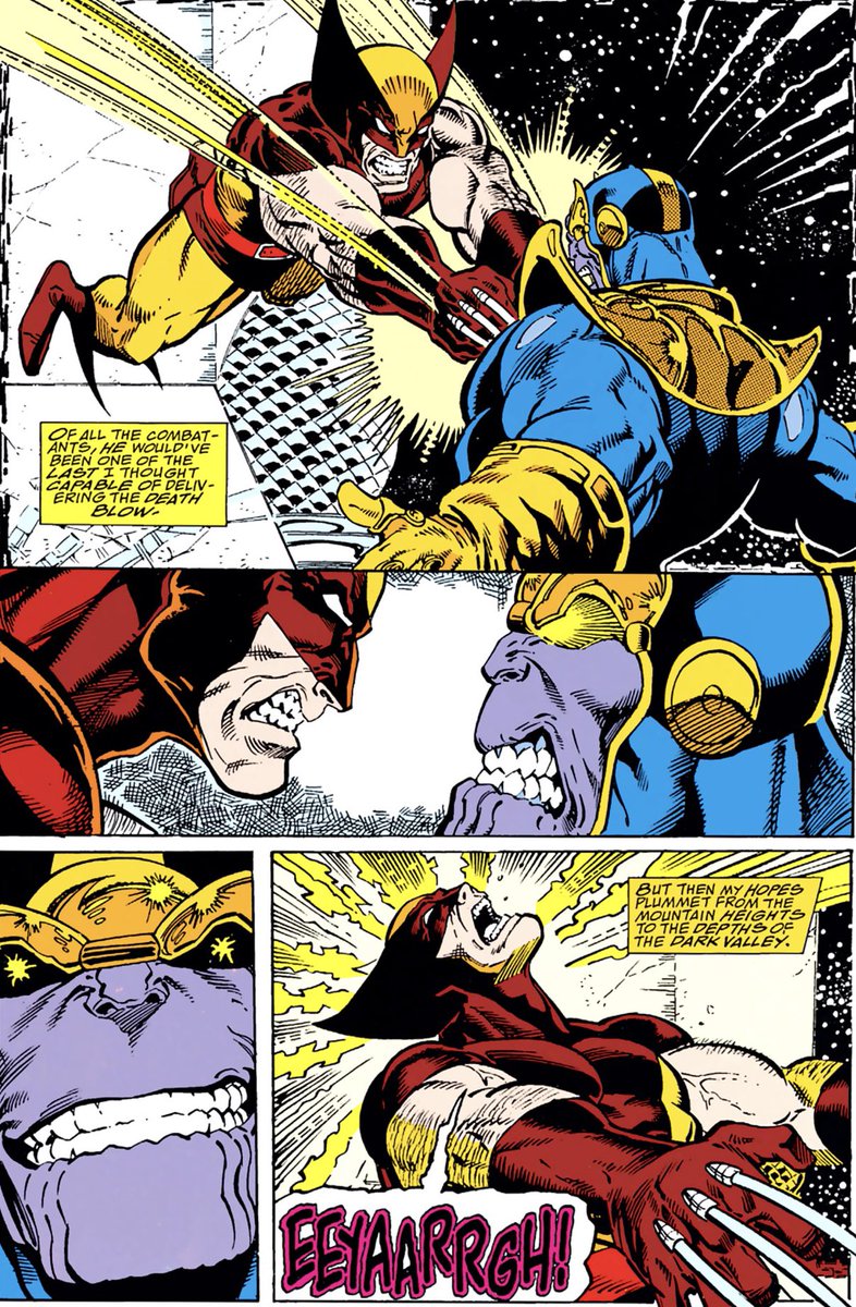 I enjoyed MCU Thanos a lot but the OG right here is truly built different