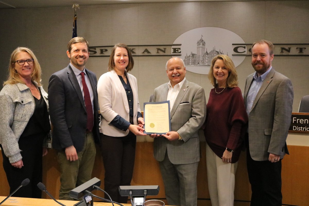 spokanecounty's tweet photo. The BoCC has proclaimed April 6–12, 2026 as National Public Health Week!
This year’s theme, “Ready. Set. Action!” highlights the how scientific discoveries, legislation, and community initiatives have significantly improved the health of our residents. #NPHW2026 https://t.co/NacpA2ZX4B