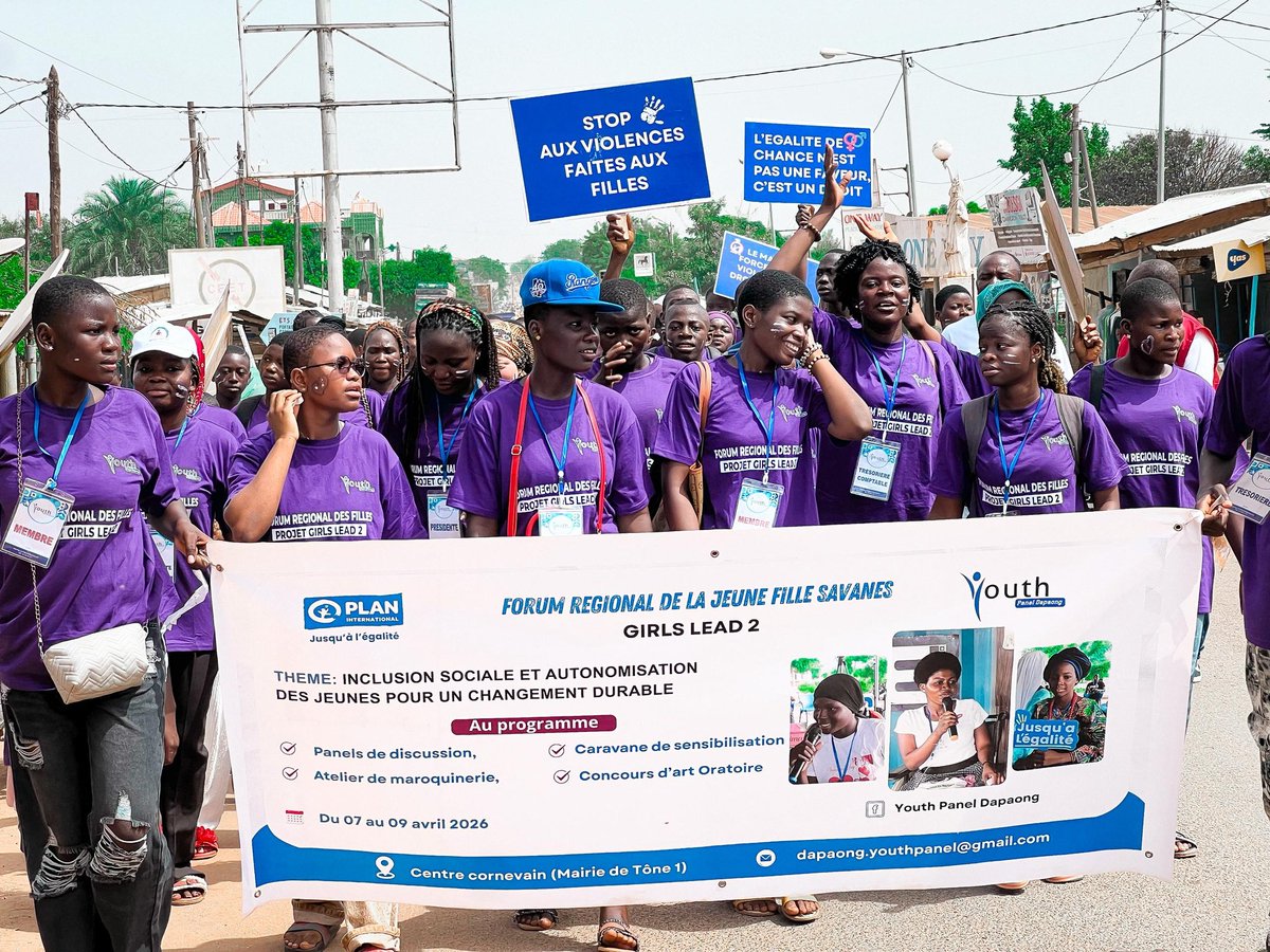 Plan International Togo tweet media