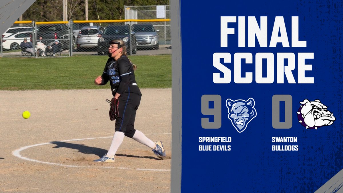 sfieldathletics's tweet photo. Lady Blue Devils defeat the Bulldogs 9-0 🥎 👌 https://t.co/460a7PvaJB