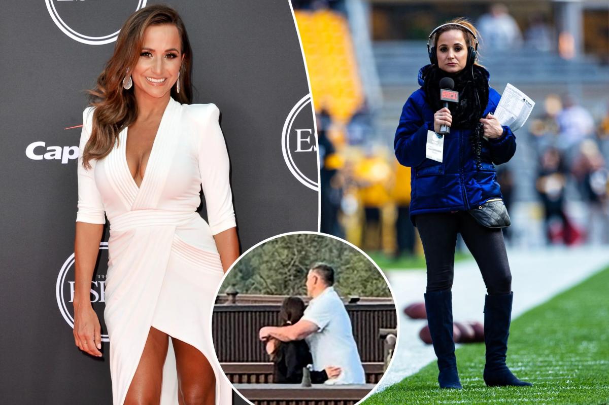 nypost's tweet image. Who is Dianna Russini? Meet the NFL sports journalist seen with Patriots coach Mike Vrabel trib.al/YBWRFsZ
