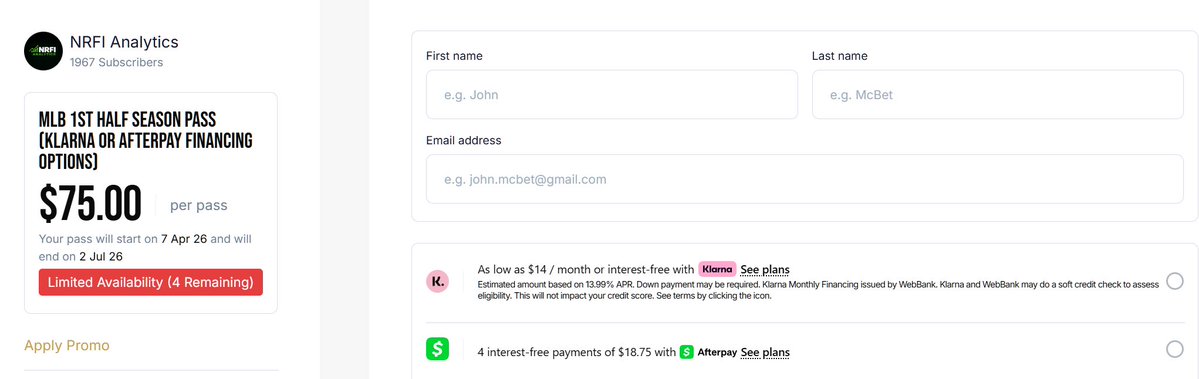 NRFI Analytics tweet media