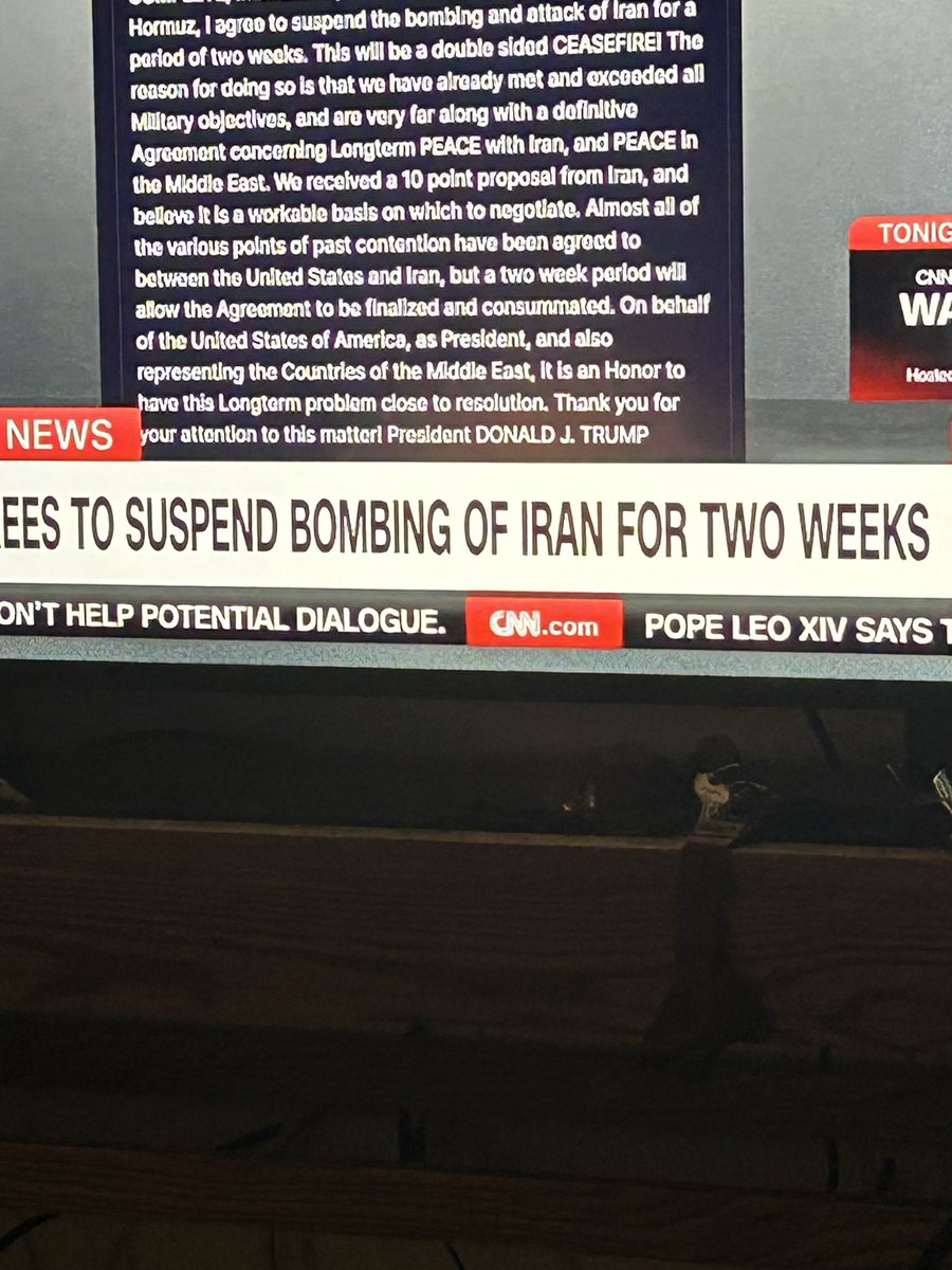 tRUMP is back to his trademark “two weeks”