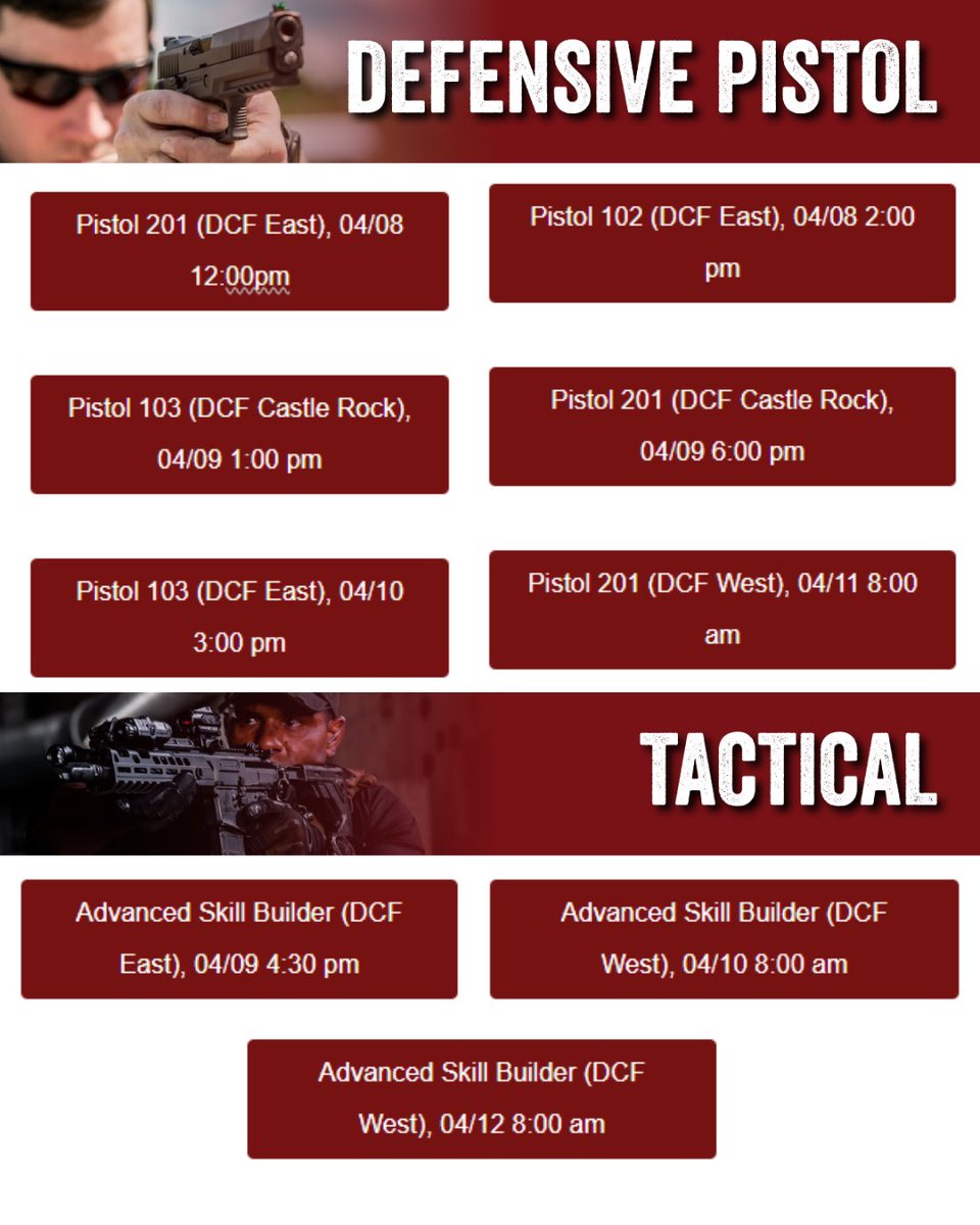 DCFGuns's tweet image. We have a few seats left in these classes! Visit the "classes" page on our site to register.

#DCF #Training #2A #Indoorrange #Castlerock #Coloradosprings