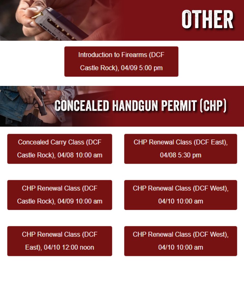 DCFGuns's tweet image. We have a few seats left in these classes! Visit the "classes" page on our site to register.

#DCF #Training #2A #Indoorrange #Castlerock #Coloradosprings
