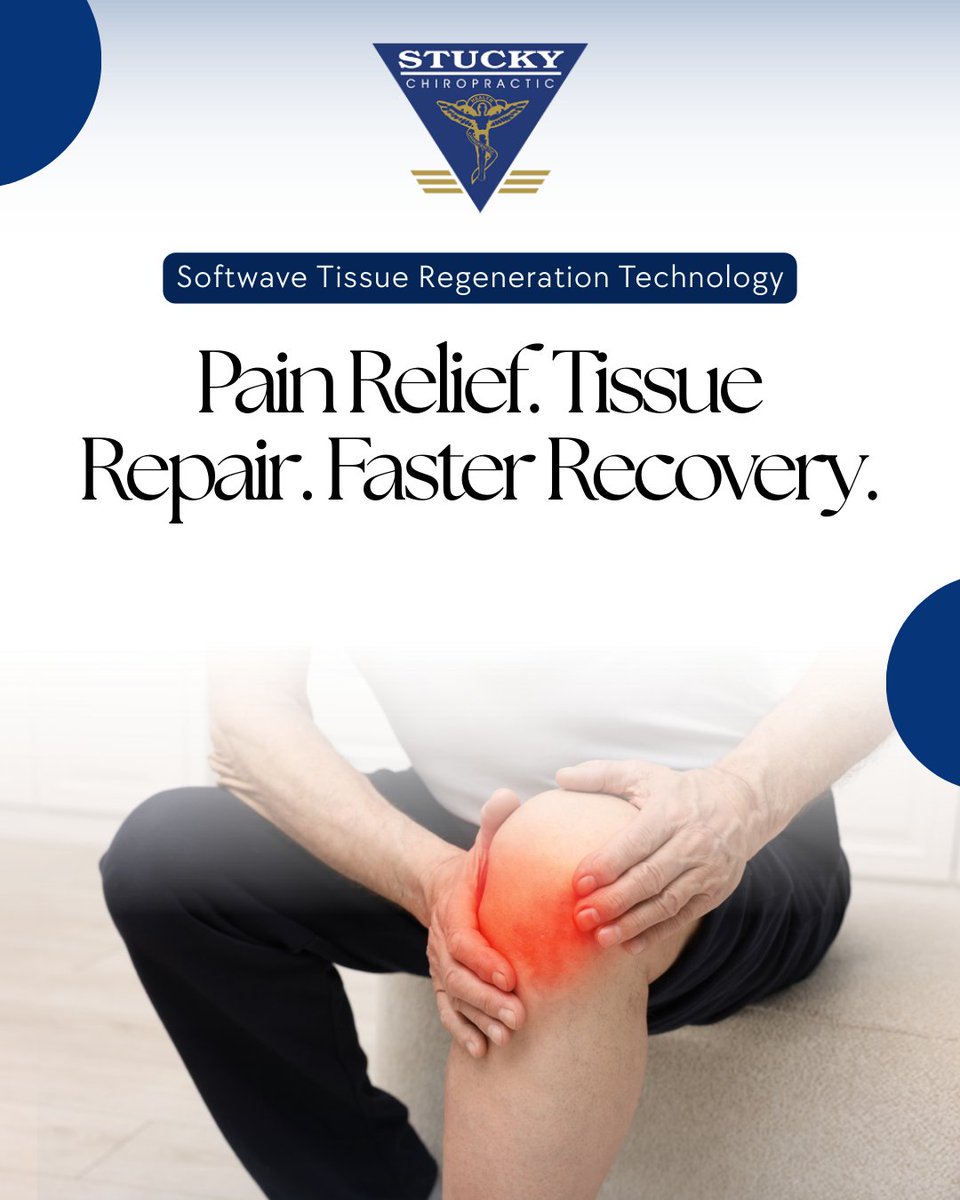 Stucky_Chiro's tweet photo. STRT reaches injured tissues at the cellular level, activating your body’s natural healing process. By increasing blood flow, reducing inflammation, and stimulating stem cells, it repairs and regenerates tissue—helping you recover faster, move better, and feel stronger. https://t.co/6myYzUhiIp