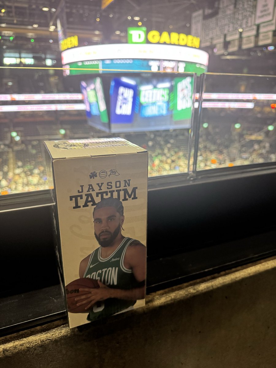 Jayson Tatum Bobblehead secured ☘️