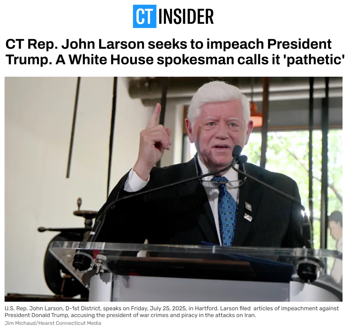 John Larson tweet media