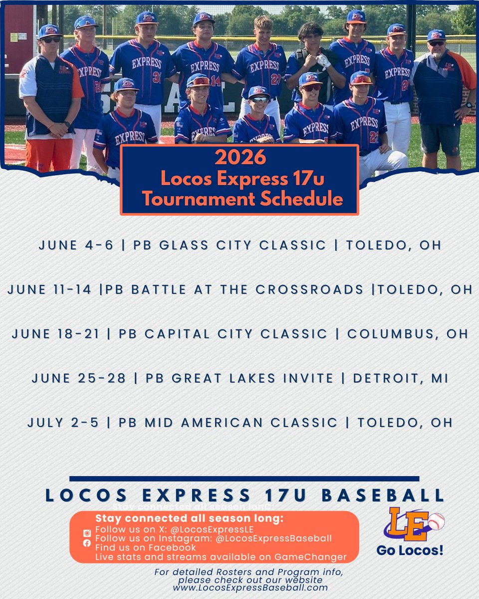 Locos Express Baseball tweet media