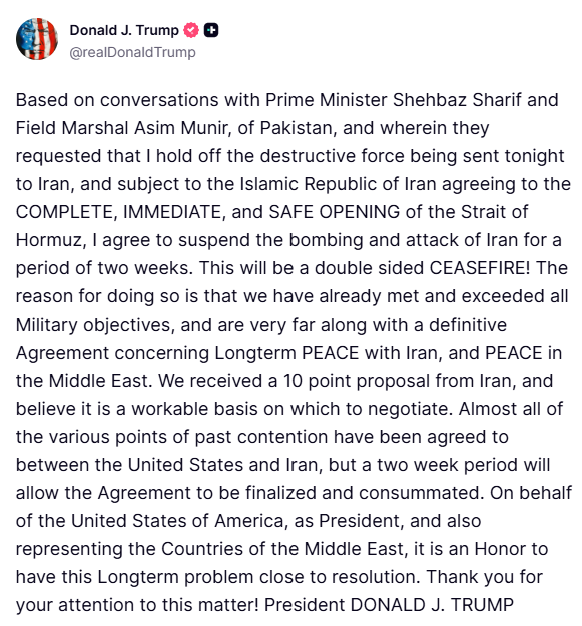 Just the News tweet media