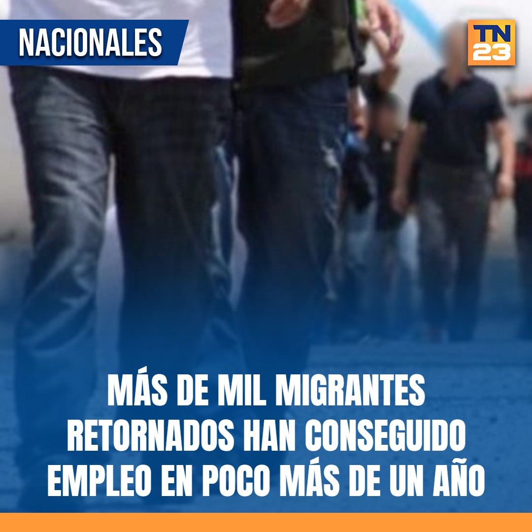TN23NOTICIAS's tweet photo. Más de mil #migrantes #retornados han #conseguido #empleo en poco más de un año ➡️ https://t.co/vpqrkgp6sY https://t.co/96KwcqOUNx