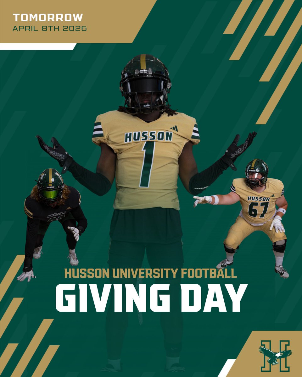 Husson Football tweet media