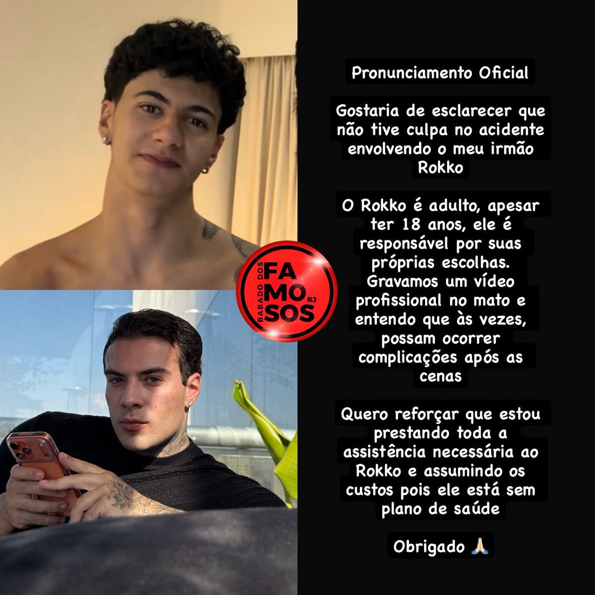 BABADO DOS FAMOSOS RJ tweet media