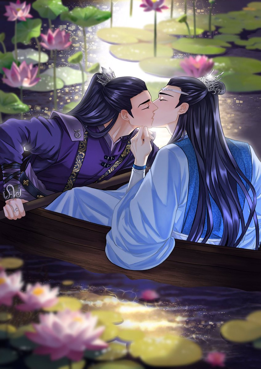 The Untamed version of xicheng ☺️💙💜 
This was a commission in vgen, thank you so much!!