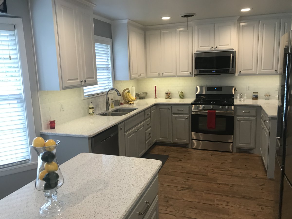 KimJContractor's tweet photo. It always starts with a mess… and ends with something like this 👀
Full demo, fresh layout, and a completely transformed kitchen.

This is what the right team can do 💪

🔗 https://t.co/y2ZWwNogJF

📞 806-358-7954

#RemodelLife #KitchenGoals #HomeRenovation #LocalContractor https://t.co/eYPL7HDxHa