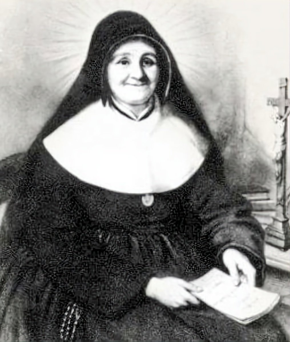 TempusFugit4016's tweet photo. "Above all, do not lose your peace of soul in the midst of all your troubles." - St. Julie Billiart https://t.co/qoN5S5qgMw