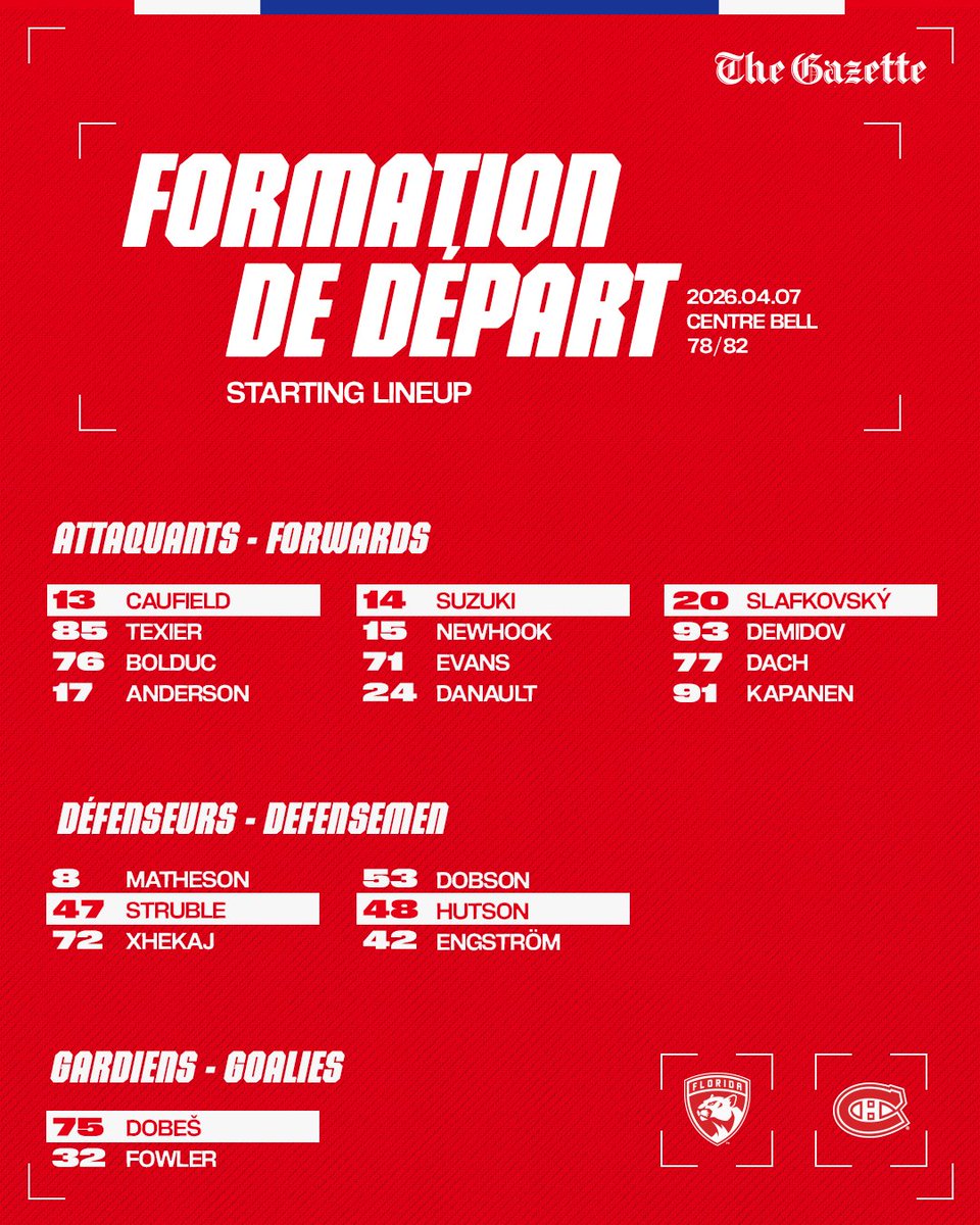 x - Canadiens Montréal tweet media