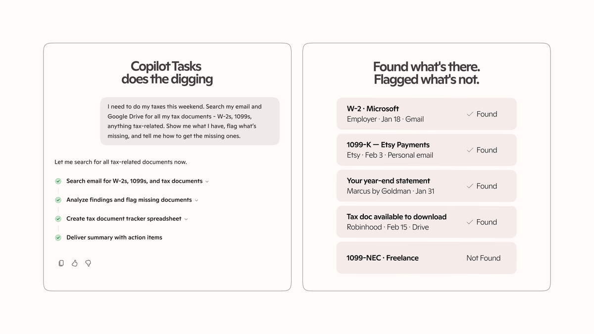 Microsoft Copilot tweet media