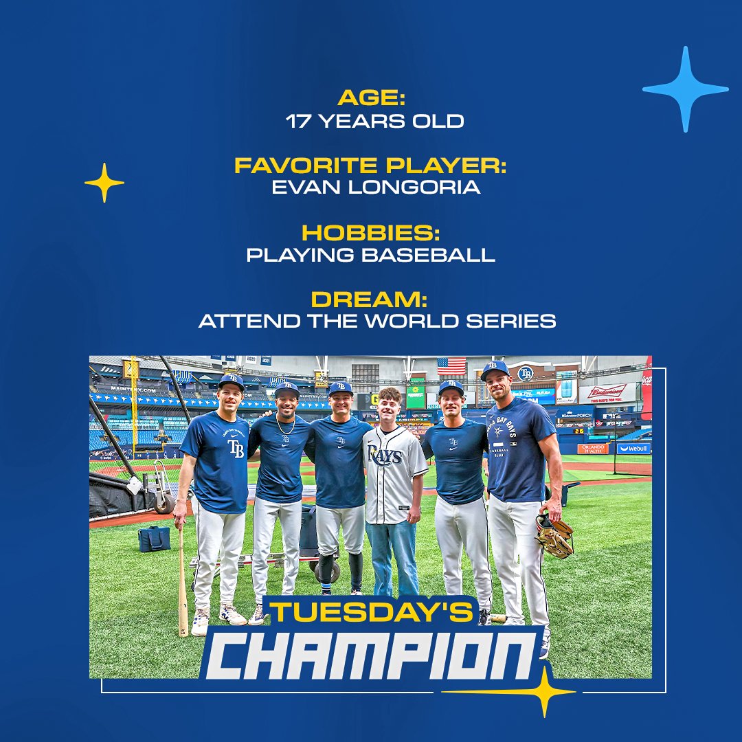 Tampa Bay Rays tweet media