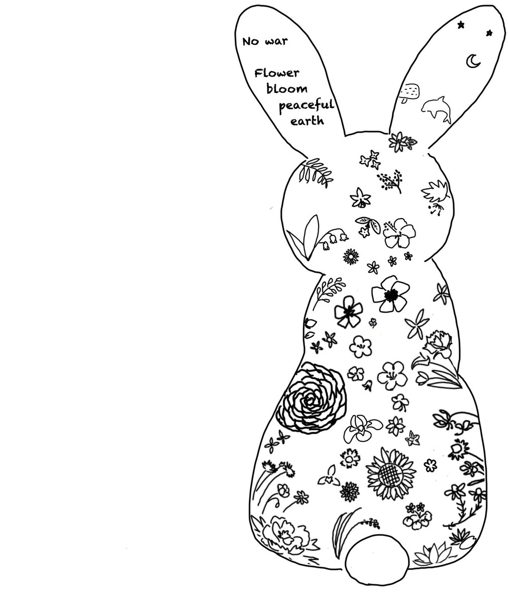 eckscfrn's tweet photo. #NOWARBUNNY https://t.co/TlXN90jzOq