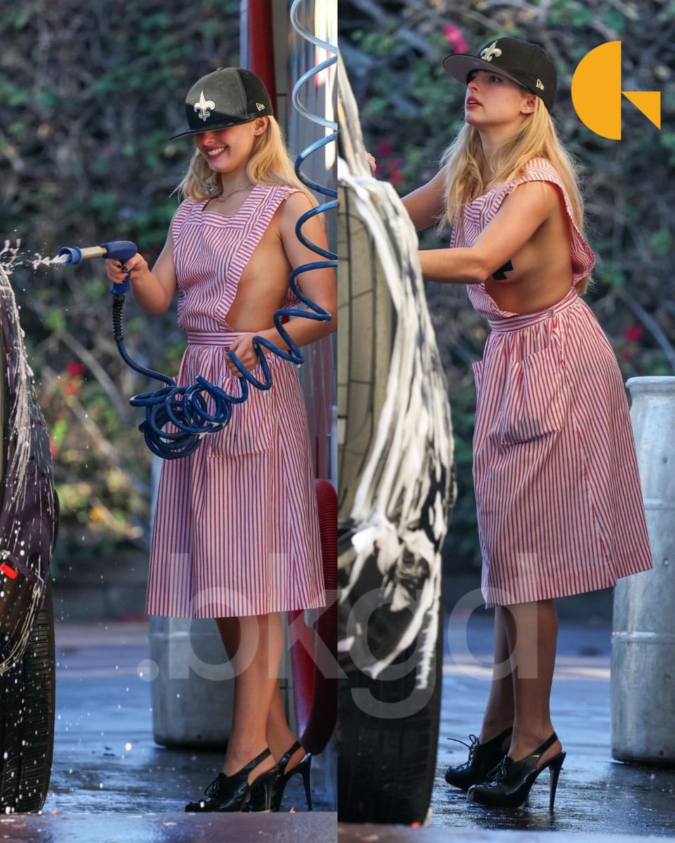 AccessAddison's tweet photo. Meg Stalter recreates Addison Rae’s iconic car wash paparazzi pics. https://t.co/7MP4QIVgWO