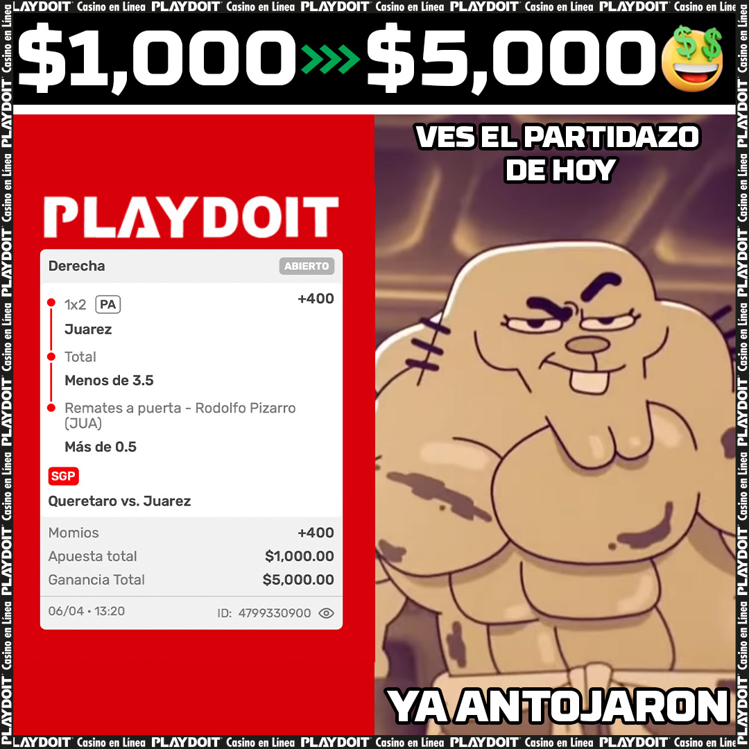 Playdoit México tweet media