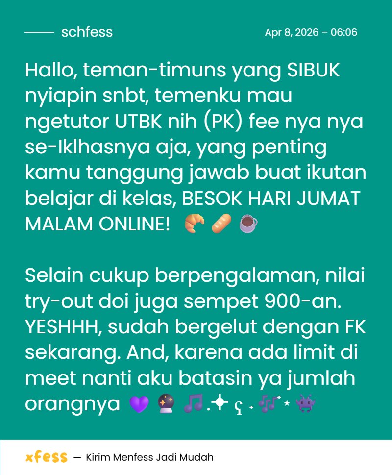 Schoolfess tweet media
