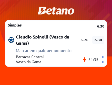 Betano_BR's tweet photo. Será que Claudio Spinelli vai garantir os três pontos na estreia do Vasco na atual temporada da Sul-Americana?

Bora confiar ➡️ https://t.co/F13ruYMSGB

#Confia #Betano https://t.co/T24DMDlAbK