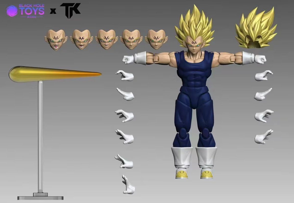 HimeHolly's tweet image. Still kinda annoyed about what happened to BHT/LS Studio

I was planning to get Brute Evolution (Ssj4) sooner or later for Daima Ssj4 custom cuz I saw him sometimes for 30$, now he's over 60$
And my Majin Vegeta wasn't sent and I'm not paying 100$ for him now