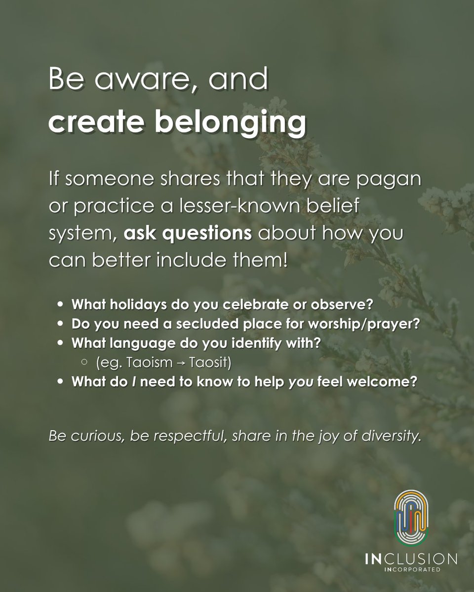 INclusion_INc's tweet image. Today (May 1st) is Beltane – a Celtic Pagan festival historically held in Ireland, Scotland and the Isle of Man, as a celebration of the changing of seasons, and the midpoint between the spring equinox and summer solstice.

#DiversityAndInclusion