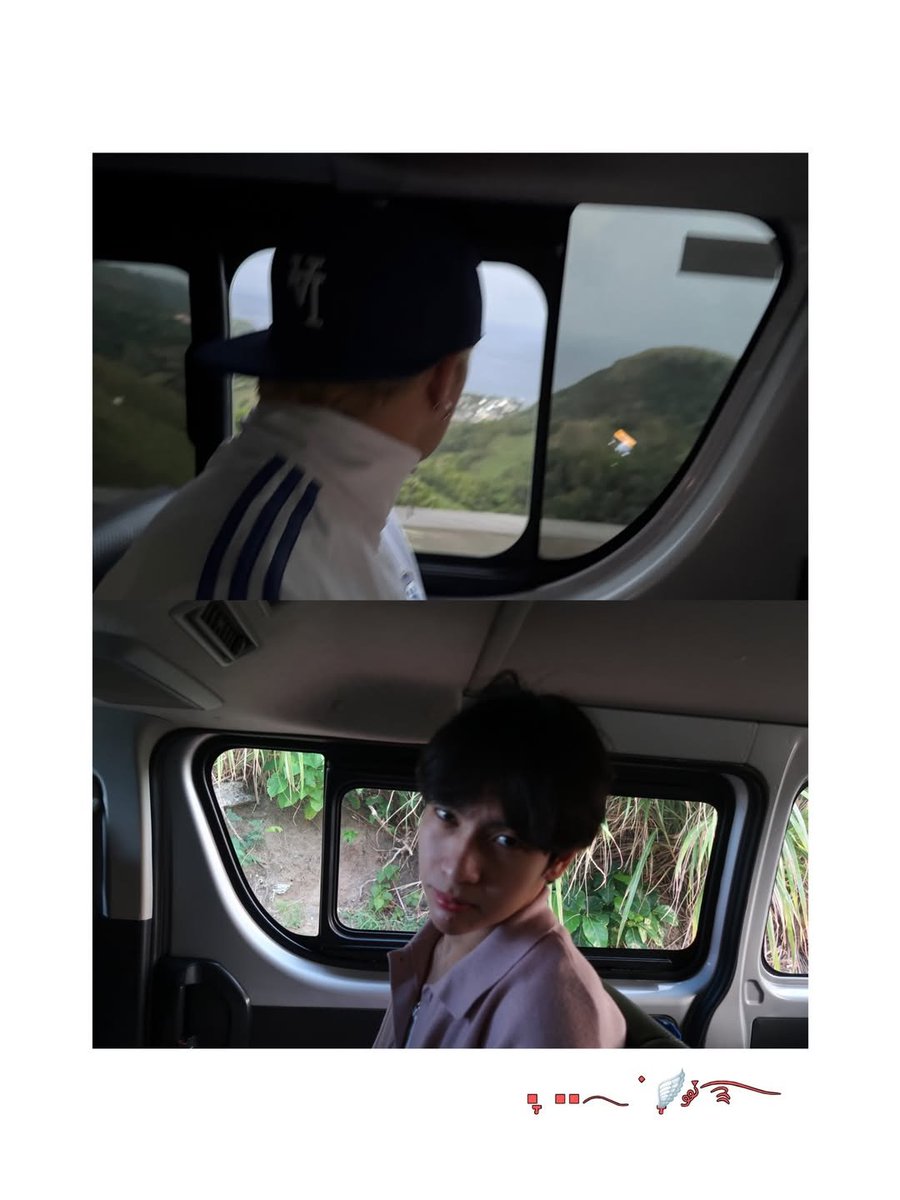 ABSCBNNews's tweet photo. Scenic escape🍃⛰️
 
Kapamilya artist Maki went on a mountain trip in Batanes with friends, including SB19's Justin de Dios and Kapamilya singer Angela Ken.
 
(📷: Maki/ Instagram) https://t.co/izWlinghlz