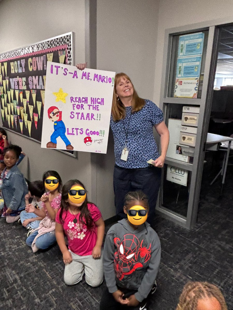 TippsElementary's tweet photo. Thank you to our primary grade levels for pumping our 3rd-5th graders for their STAAR test! Now it’s time to rock the STAAR! 🔥✨
@CyFairISD #cyfairisd #staartest #tippstigers https://t.co/eUO1HEF3a1