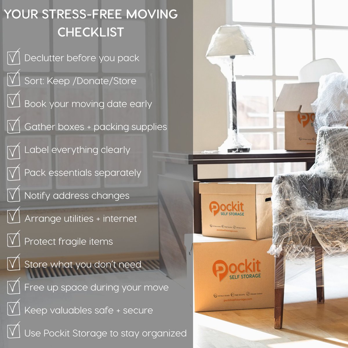 Pockit Self Storage tweet media