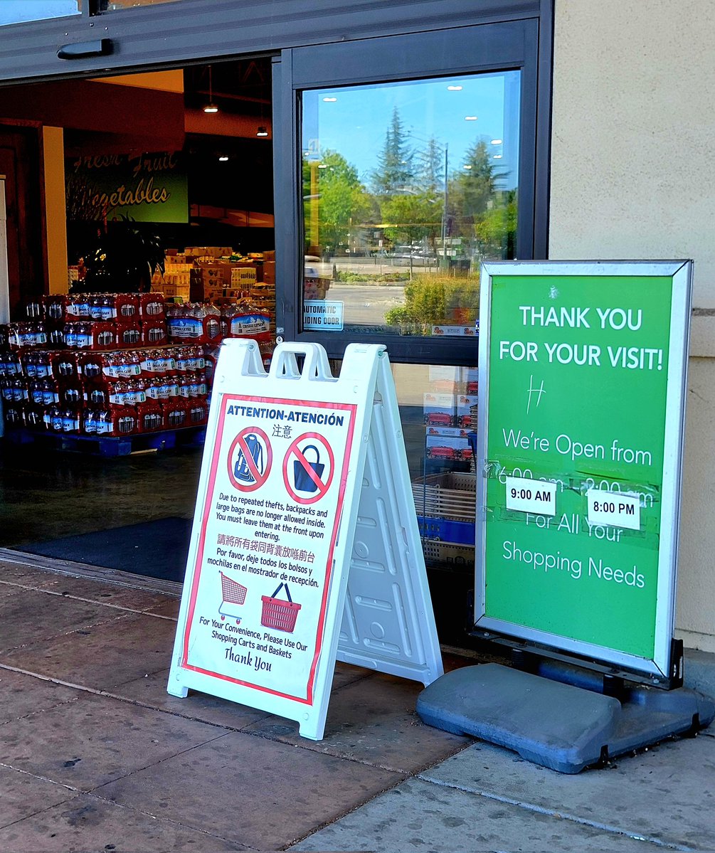 BHHHVipBets's tweet image. Sign of the times 🤓👀

even in the small city of #Livermore CA bay area 

Newscum allows thief and lawlessness 

Businesses are on your own.