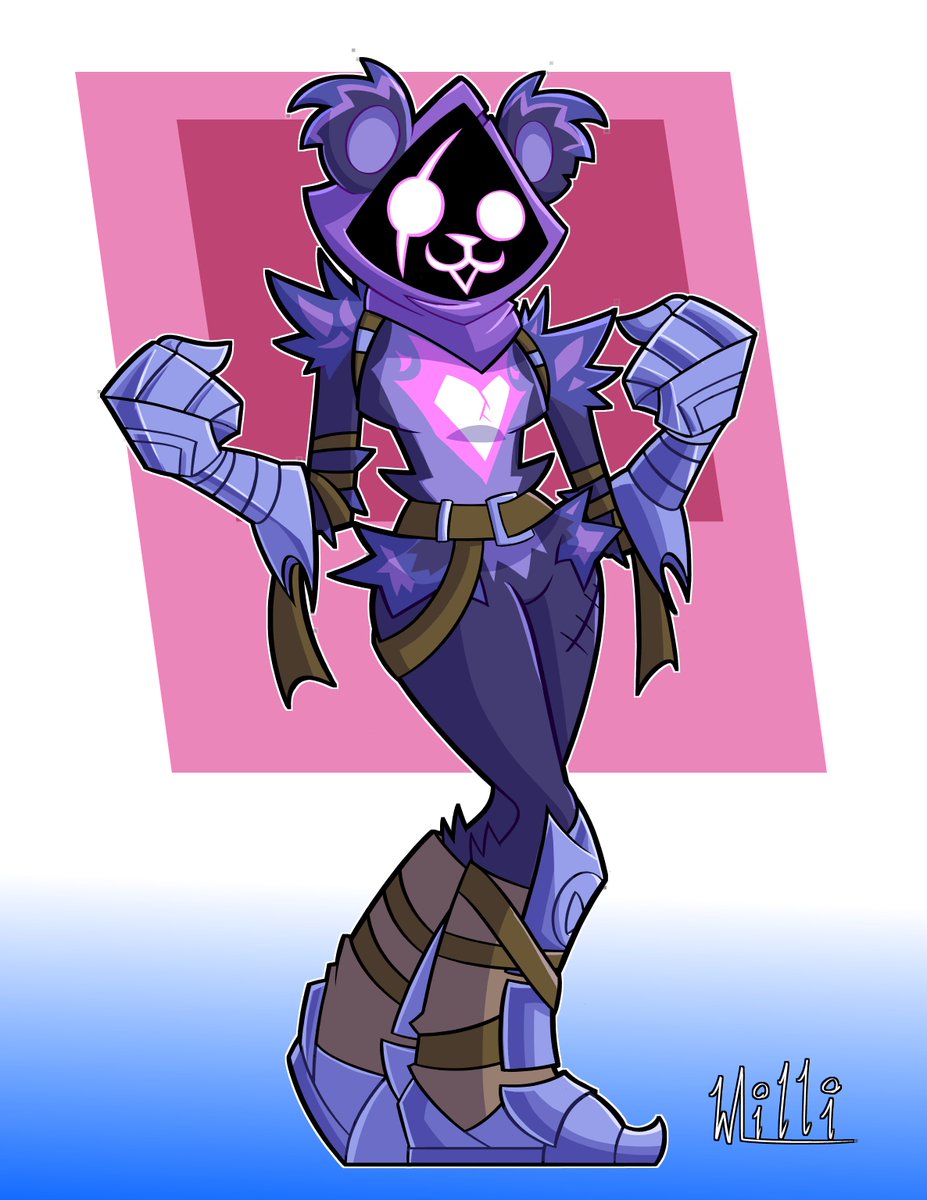 Willineitor567's tweet image. the silly bear - team leader raven

#raventeamleader #FortniteArt #Fortnite