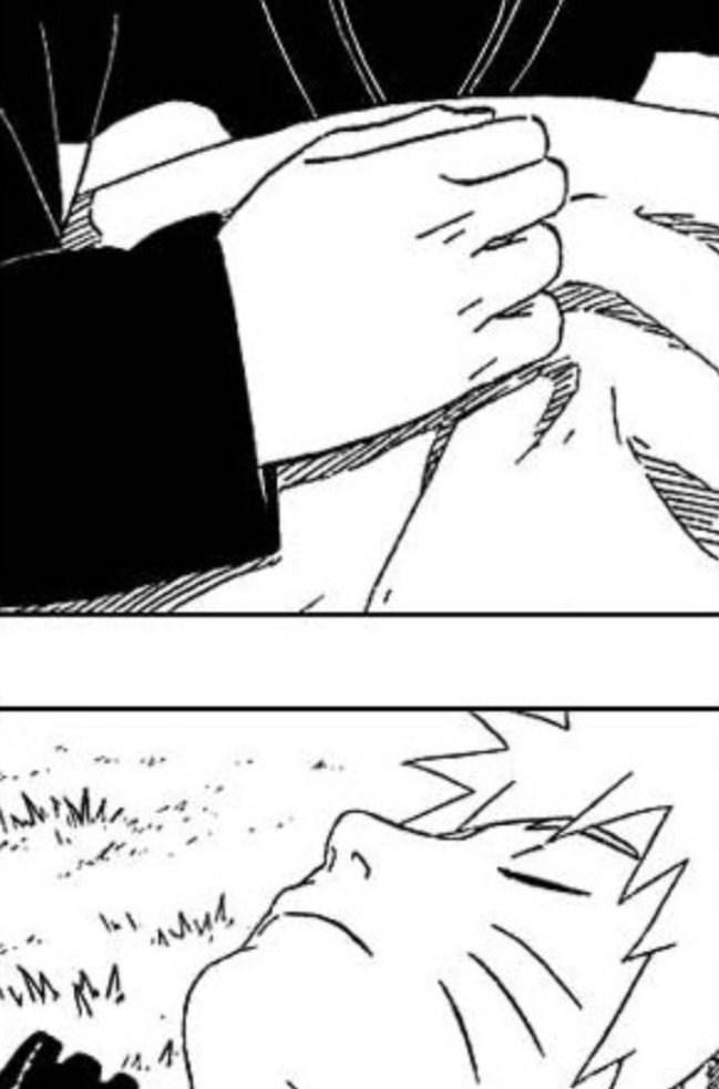 cultofsasuke's tweet photo. eyes closed, hand clutching his Heart for sasuke. #TrueLover none of these bums will Ever do it like you naruto https://t.co/Hyo6wOFpd6