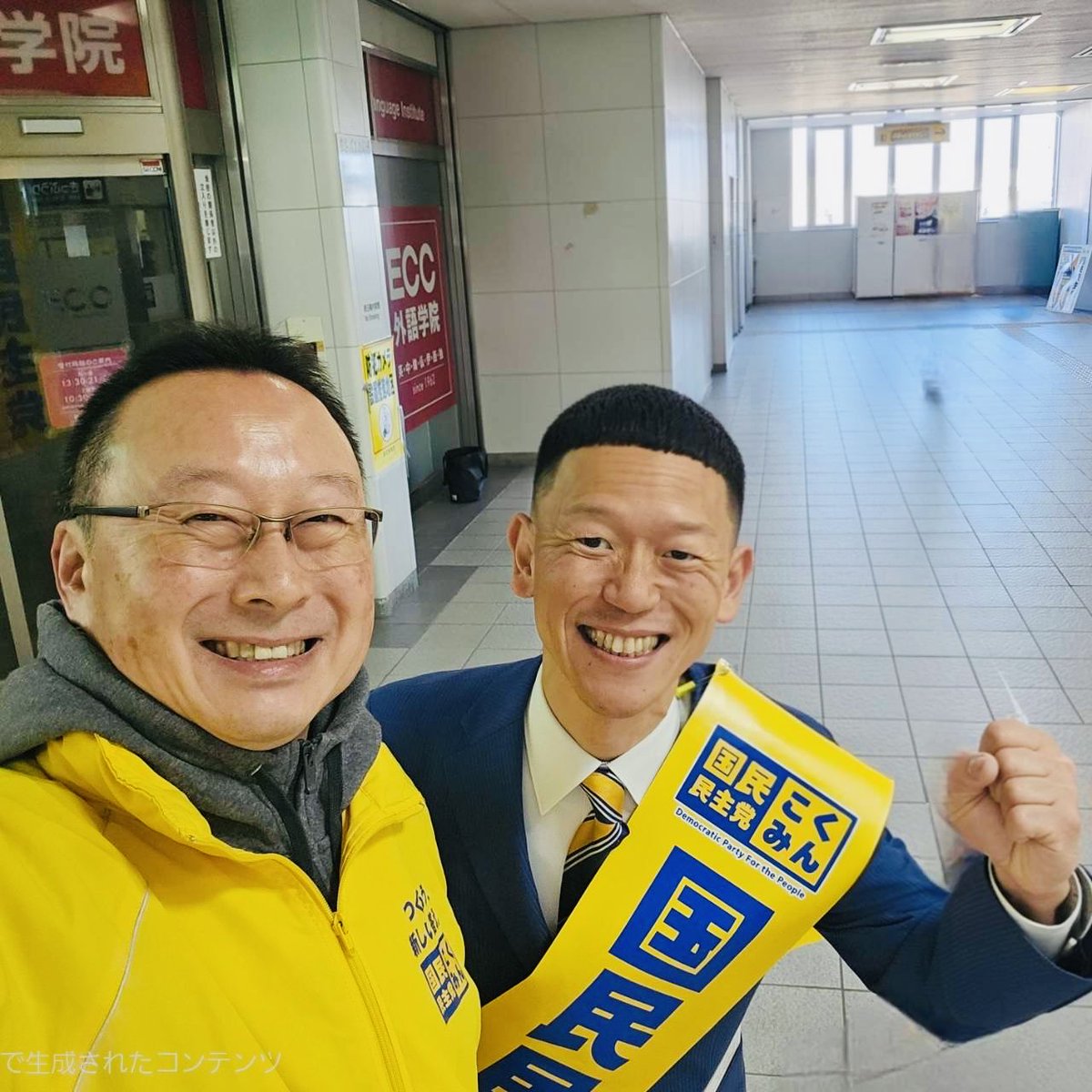 watanabeakira06's tweet photo. おはようございます☀
今朝の西春駅は、黒田太郎さんが応援に！
愛知こくみん政治塾で、講師をいただいた時からご縁をいただきました
長く県会議員を務められた大ベテランよりパワーを注入されました！
市民の皆さまのお声をもっとお聴きし、生活のボトルネックを見つけ出します
#渡辺あきら
#黒田太郎 https://t.co/nrXTVpsl1x