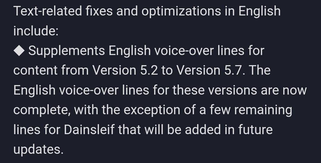 kreideblum's tweet image. please update the missing eng dub for the cutscenes too i beg 😭