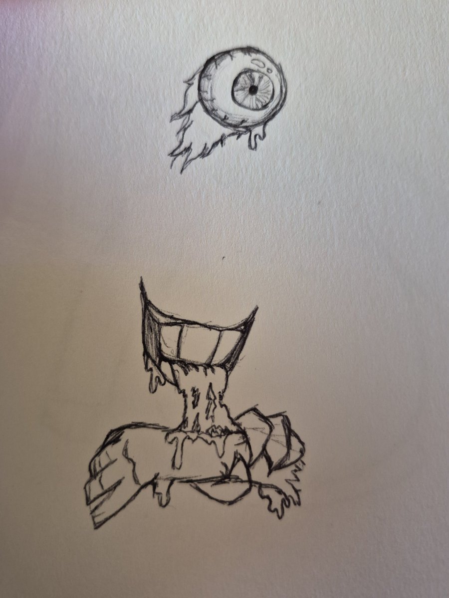 Some Boss Bob doodles and some other stuff. Like him eating an arm cuz why not.