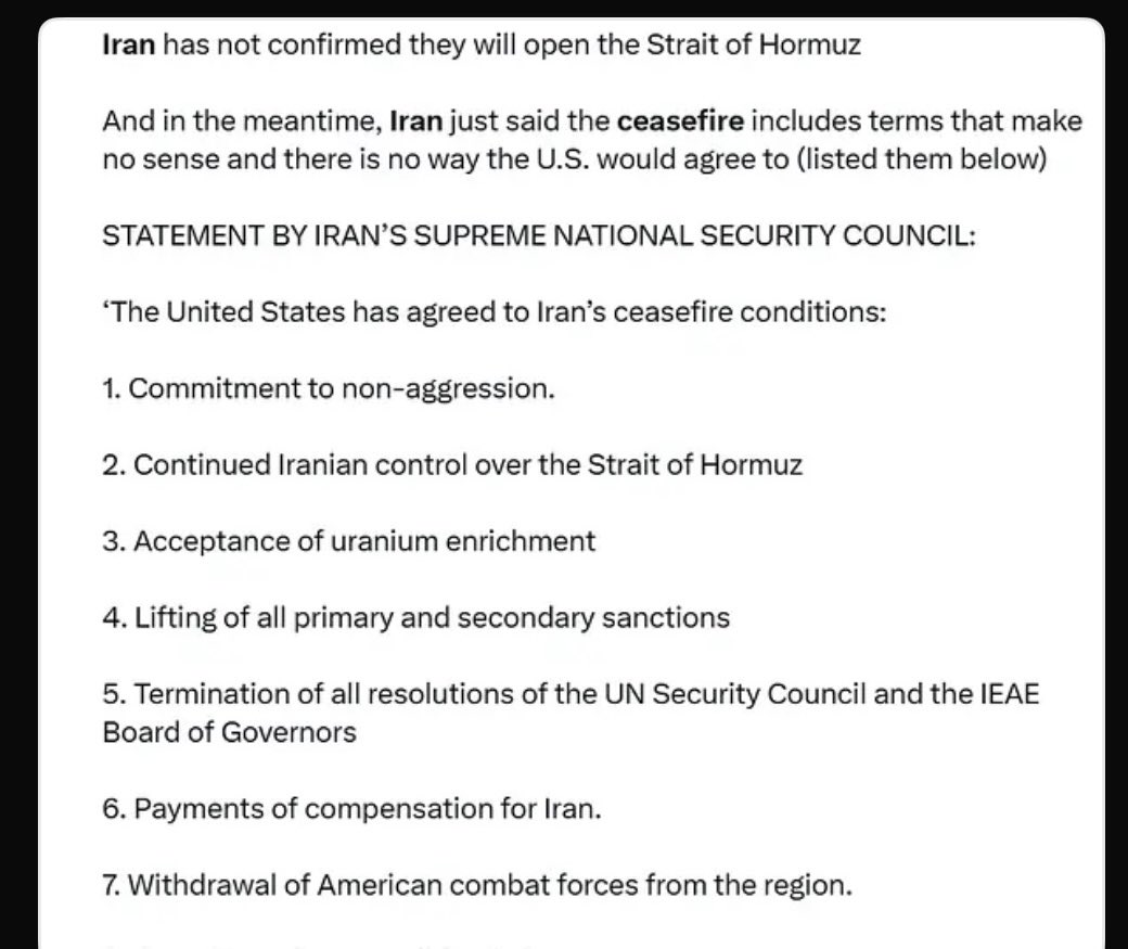 FullyProfitable's tweet photo. I think everyone just got played. #spx #spy #wallstreet #IranWar‌ https://t.co/HhjKie1oWa