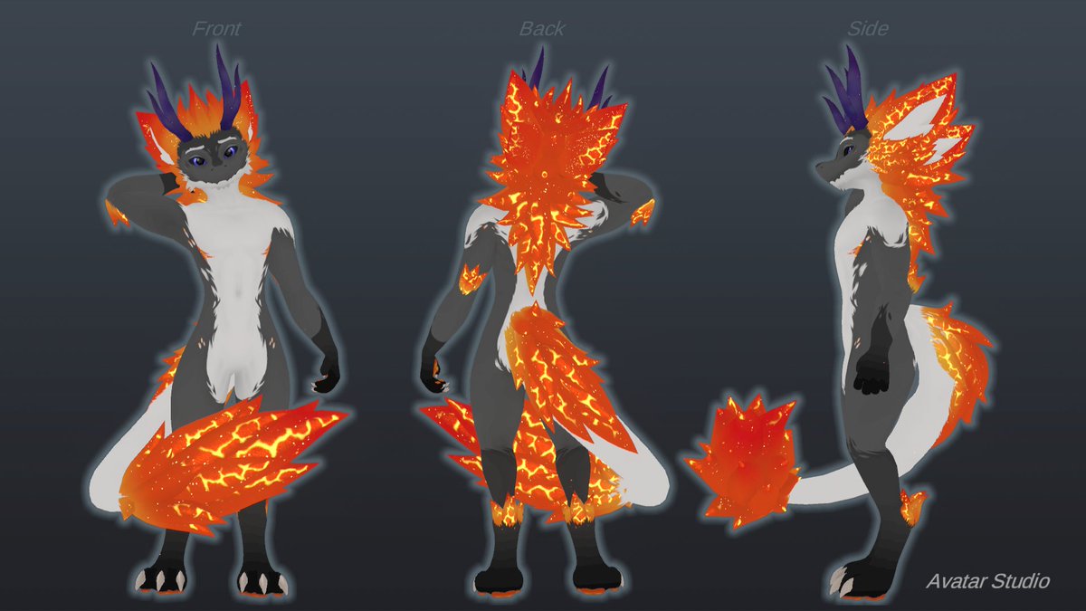 EmberBeard42's tweet photo. Thanks @Pinfu121Fu for the wonderful new texture and material. Haven't felt so good just being Ember for a long time. https://t.co/XFasD77sww