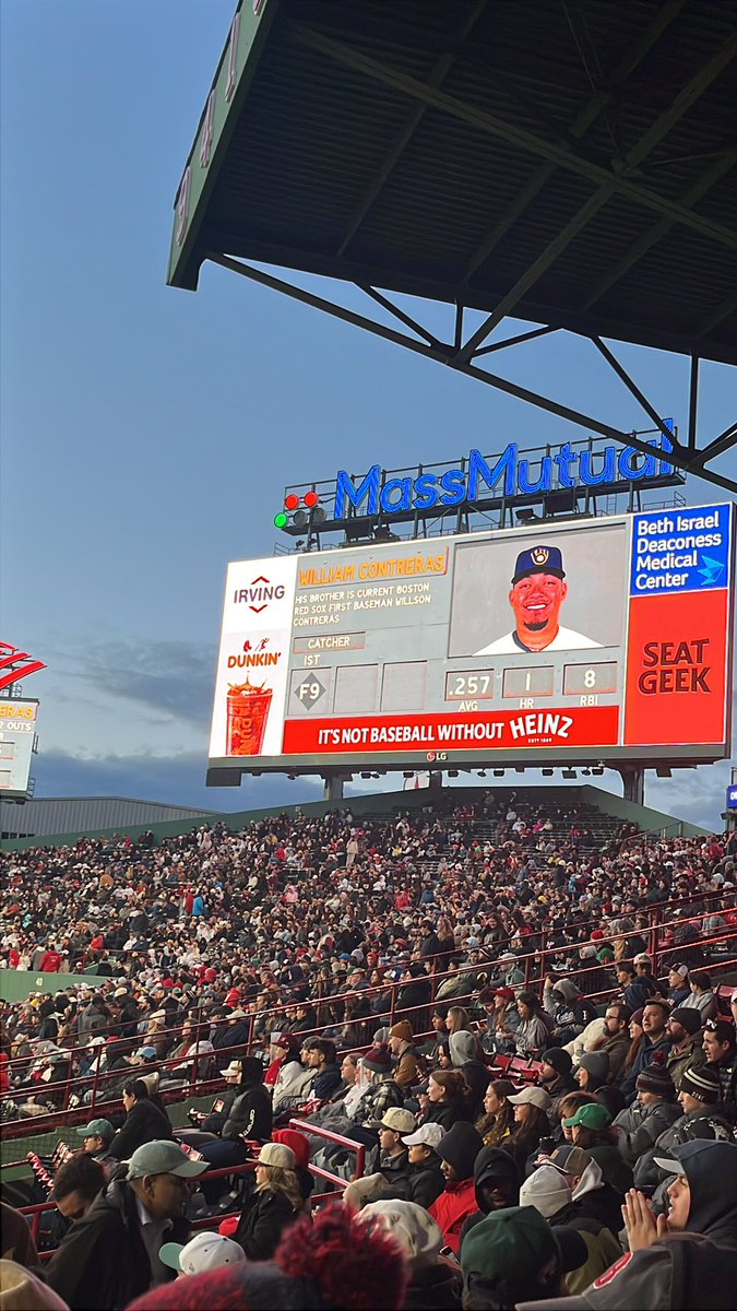 “Is that Wilson Contreras brother?” Red Sox fans can’t be real bro