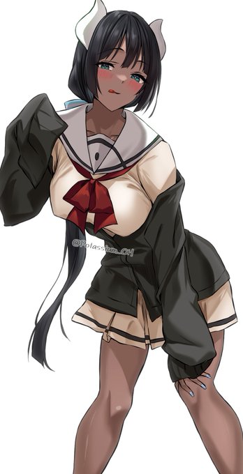 #東郷美森生誕祭2026
最近描いていなかったので悪魔東郷さん(黒ギャル)の再掲で許して… 